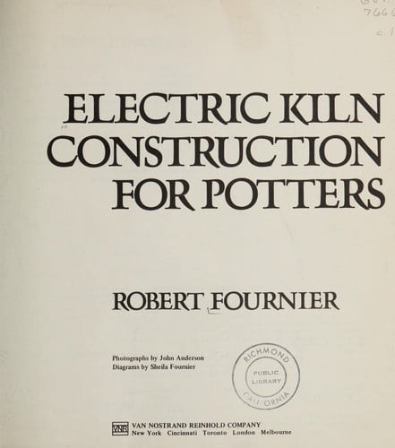 Electric kiln construction - , for