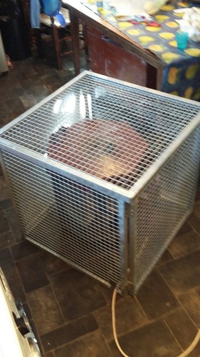 Pottery kiln cage - cage,